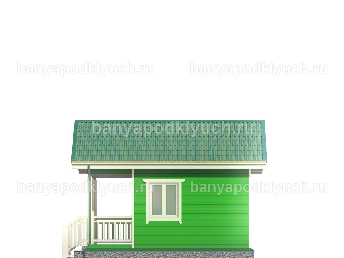 Каркасная баня 5.5x4 м Каркасная баня 5.5x4 м