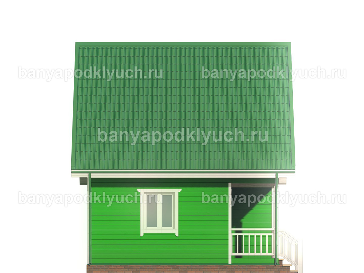 Каркасная баня 6x6 м Каркасная баня 6x6 м