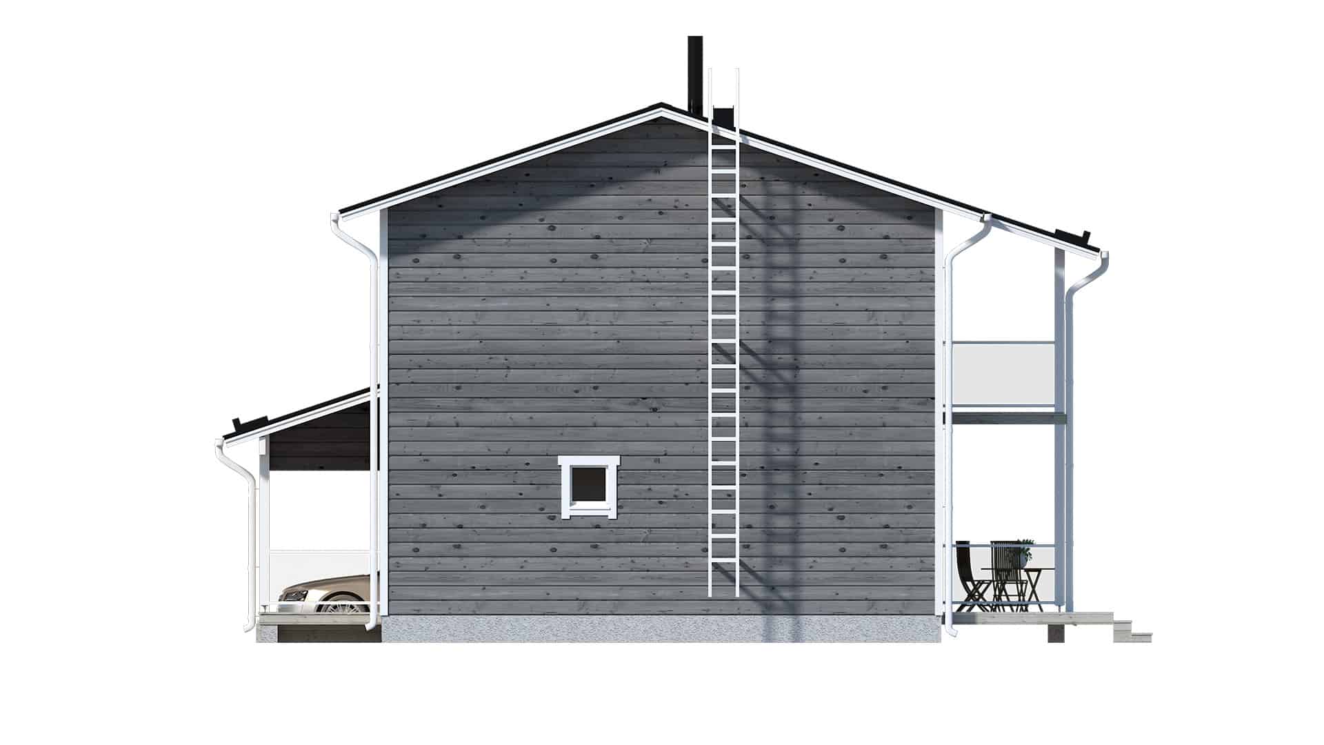 Дом из бруса 9×8 м Дом из бруса 9×8 м